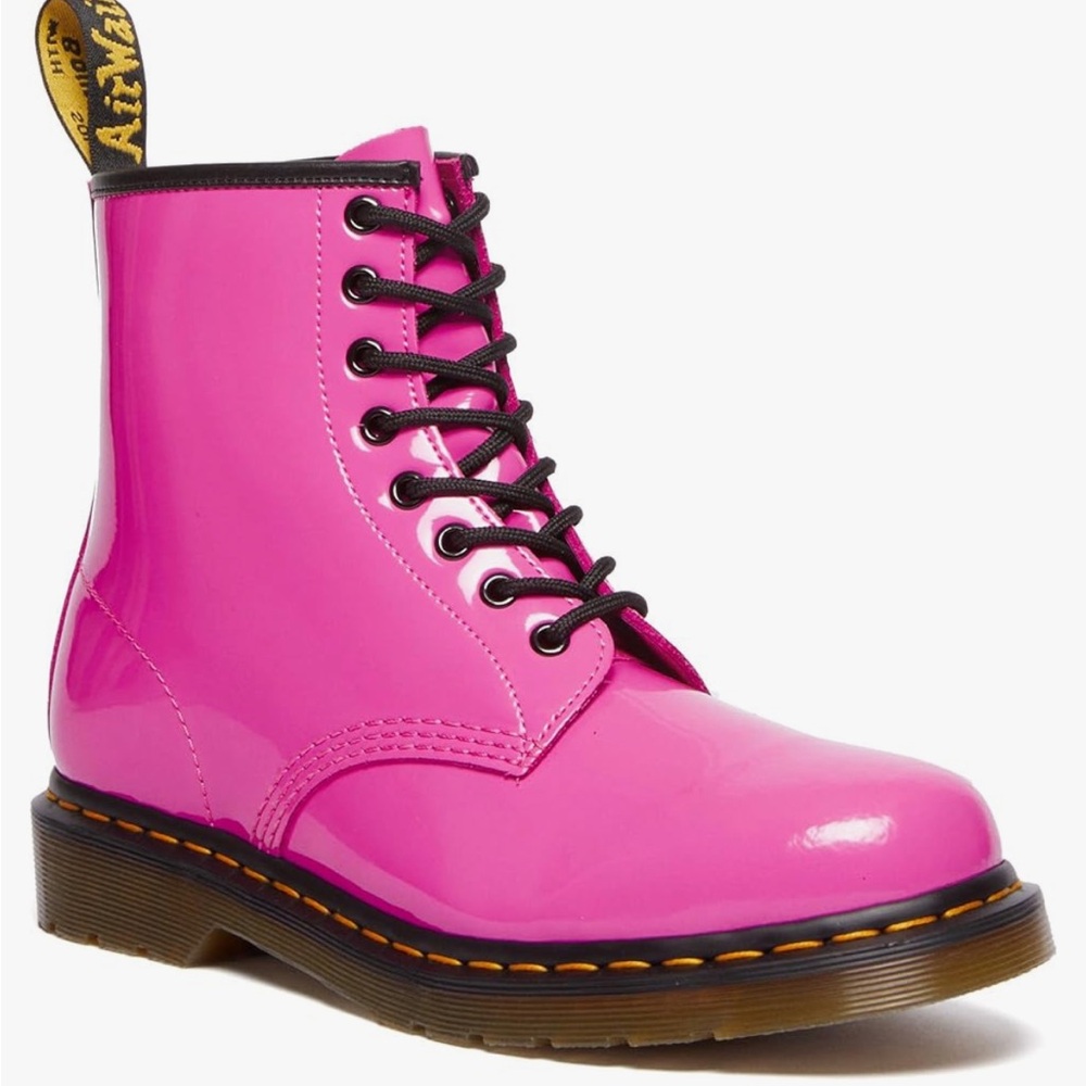 Dr. Martens Women's 1460 Patent Lamper Fashion Boot